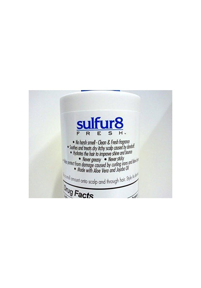 Sulfur 8 Fresh Moisturizing Hair Lotion 12 oz - Image 2